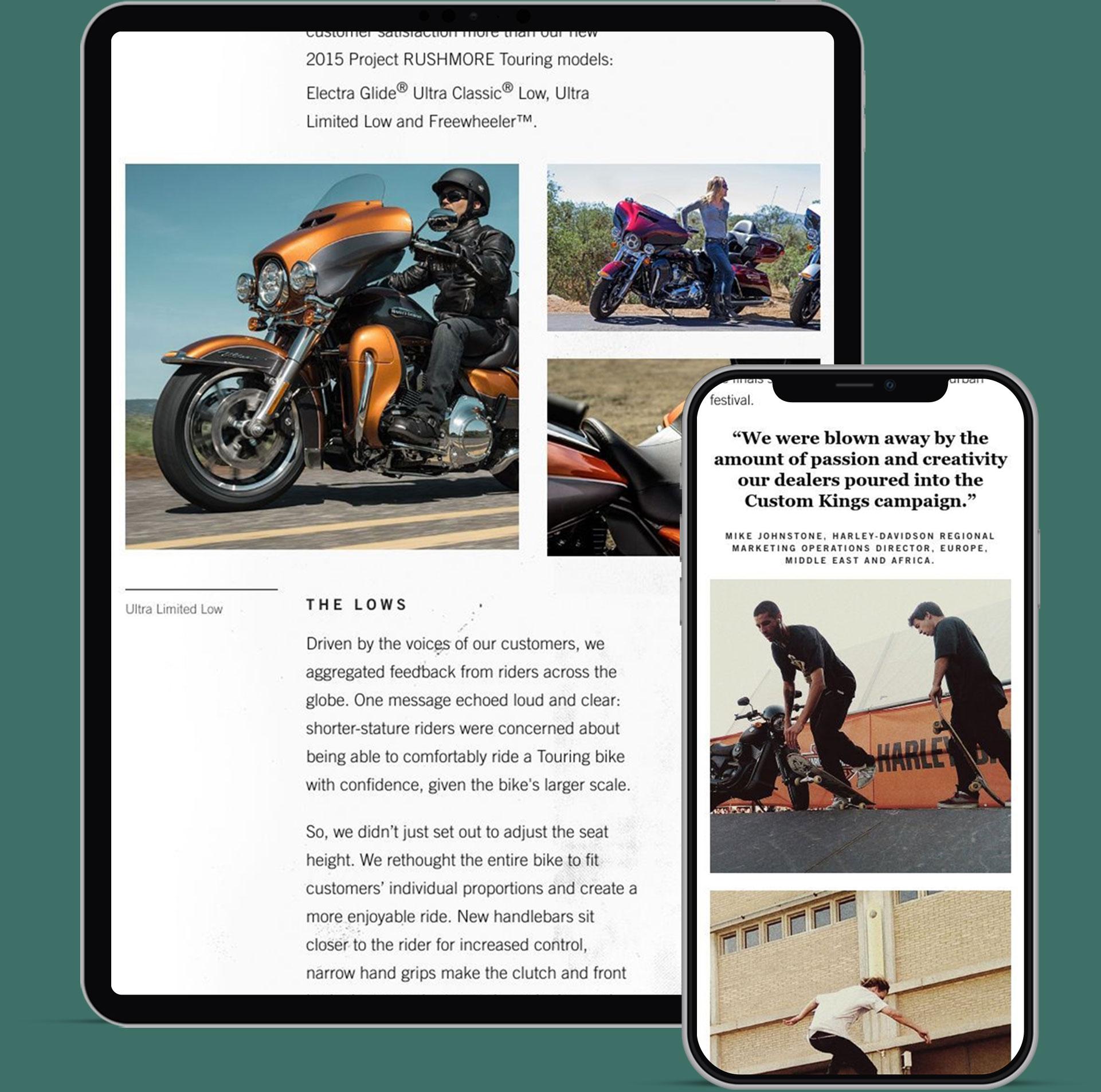 Harley-Davidson Annual Report gallery