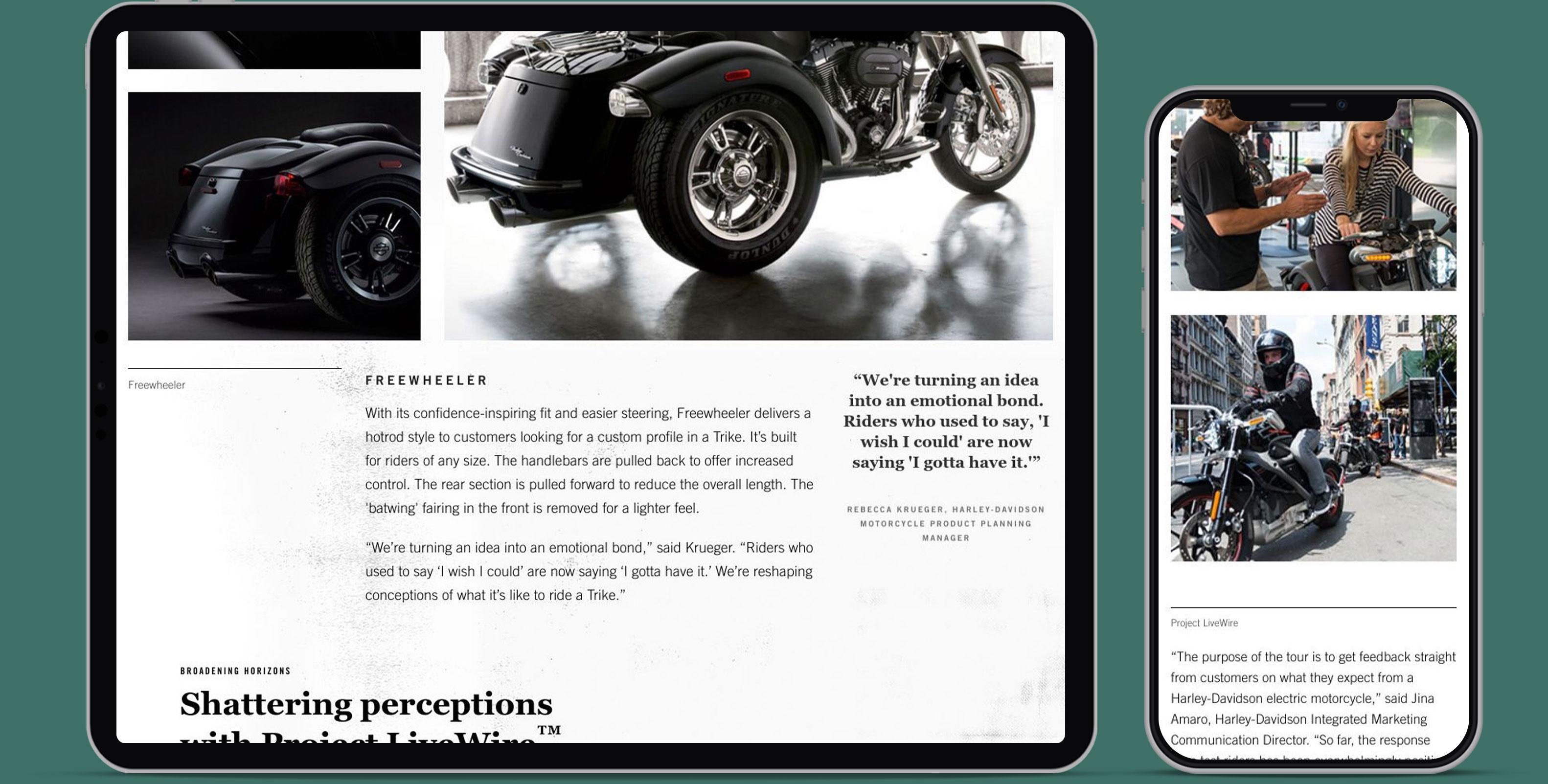 Harley-Davidson Annual Report gallery