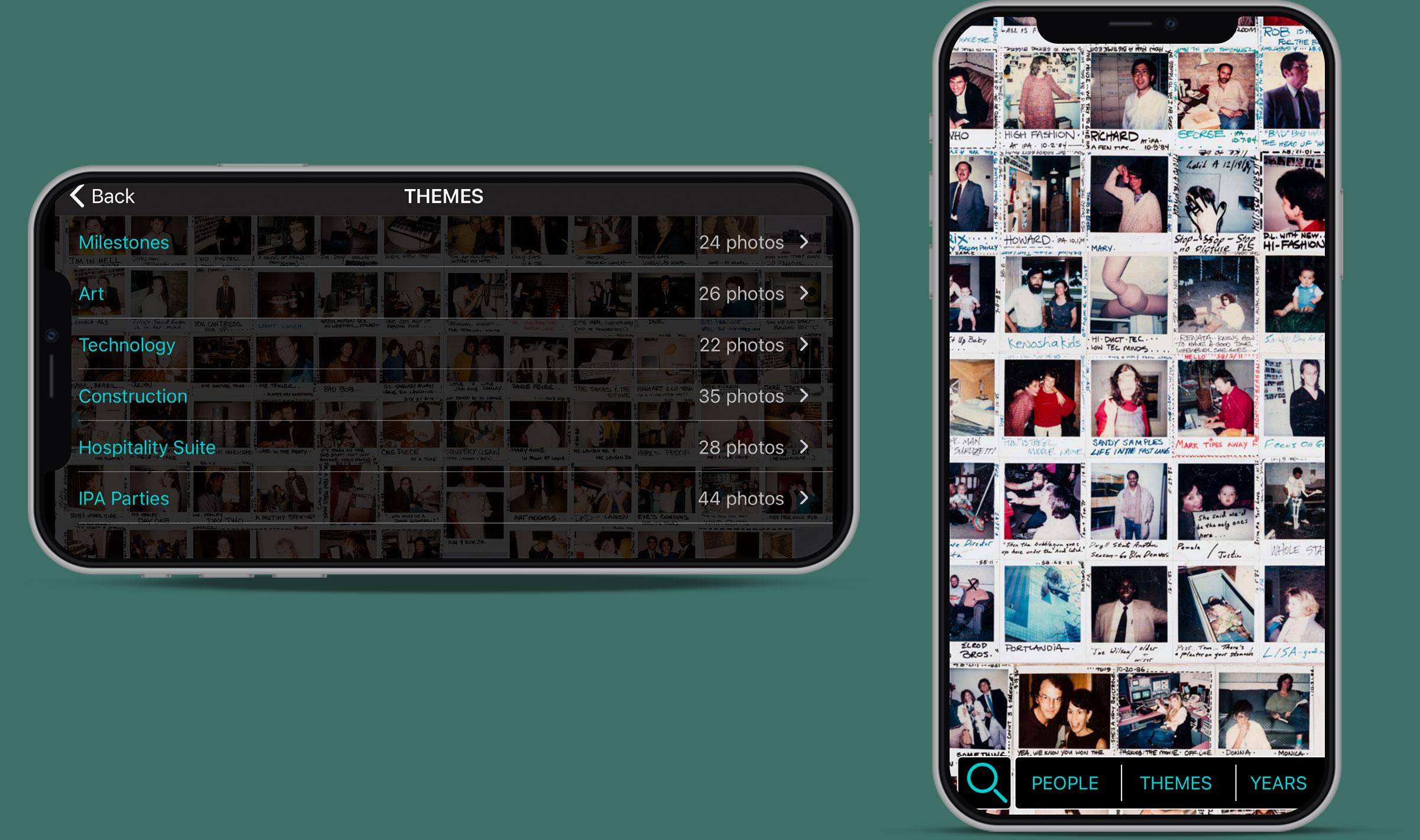 The Polaroid Wall gallery